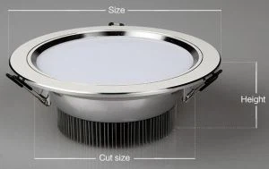 Nenfwd gyda Downlights LED Gosodiadau Goleuadau Cilannog