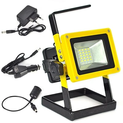 Golau Llifogydd LED y gellir eu hailwefru 20W
