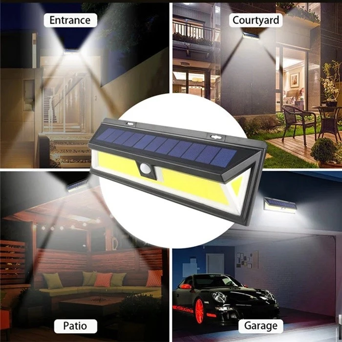 Wall Mounted Solar Flood Lights